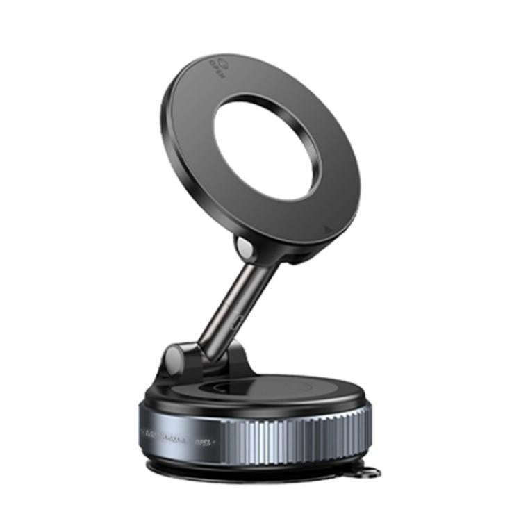 K007 Dashboard Stand 360 Degree Rotation Car Suction Cup Base Magnetic Mount Phone Holder(Black)