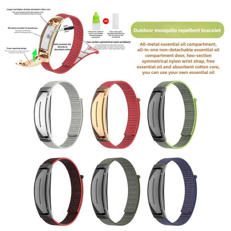 Outdoor Mosquito Repellent Bracelet Integrated Non-Separating Essential Oil Barn Door Wristband(R...
