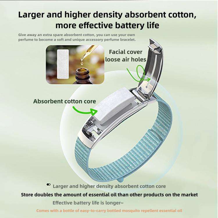 Outdoor Mosquito Repellent Bracelet Integrated Non-Separating Essential Oil Barn Door Wristband(F...