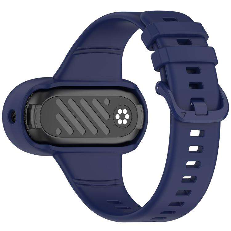 For Insta 360 Go 3 / Go 3S / Go 2 Solid Color Silicone Watch Band(Dark Blue)