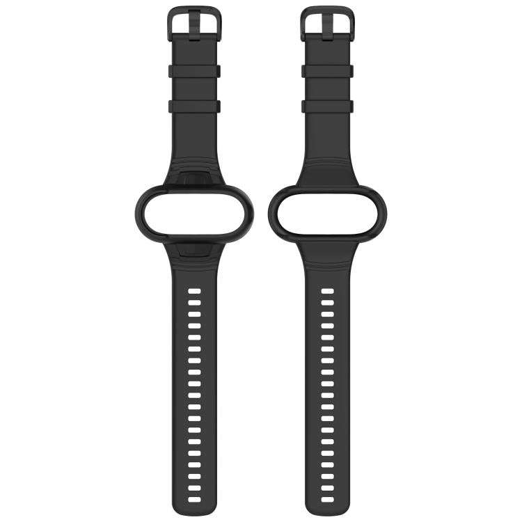 For Insta 360 Go 3 / Go 3S / Go 2 Solid Color Silicone Watch Band(White)