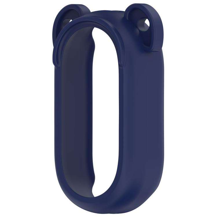 For Insta 360 Go 3S / Go 3  Solid Color Silicone Protective Case(Dark Blue)