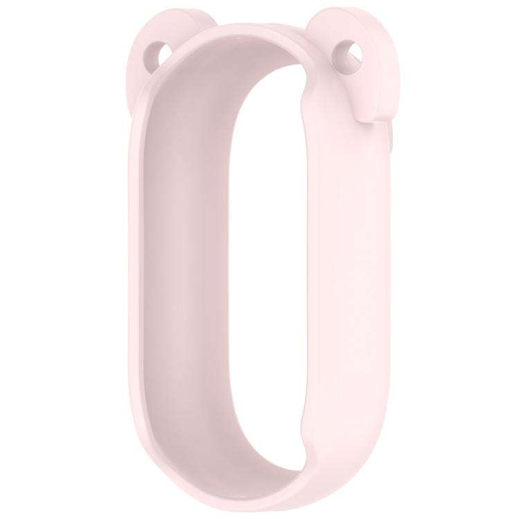 For Insta 360 Go 2 Solid Color Silicone Protective Case(Light Pink)
