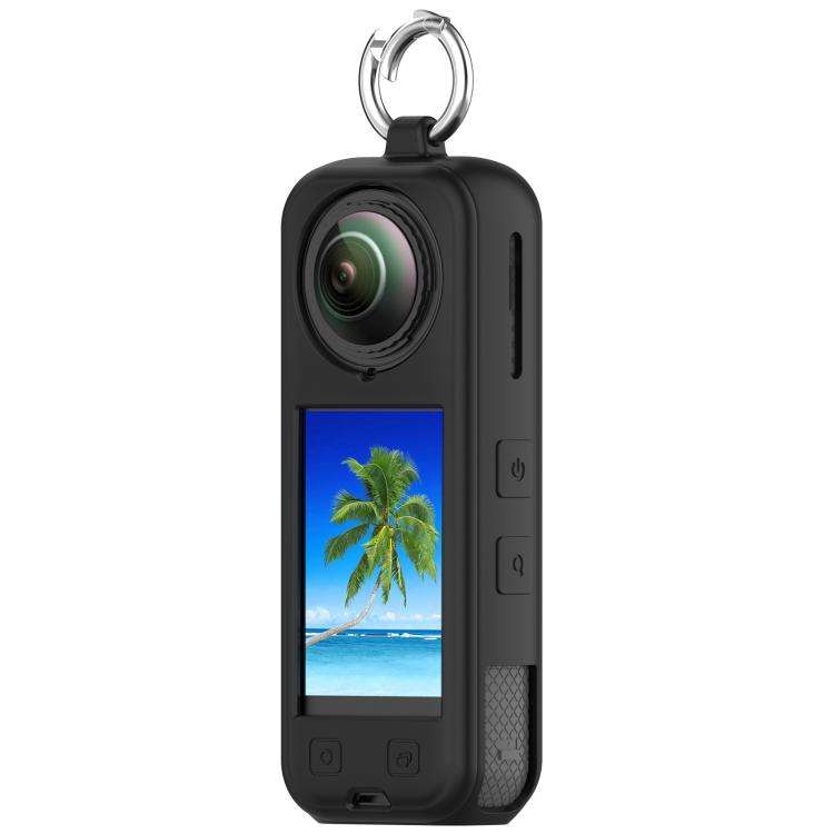 For Insta360 X5 Silicone Protective Case(Black)
