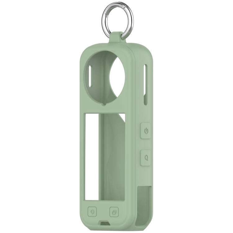 For Insta360 X5 Silicone Protective Case(Ice Lake Green)