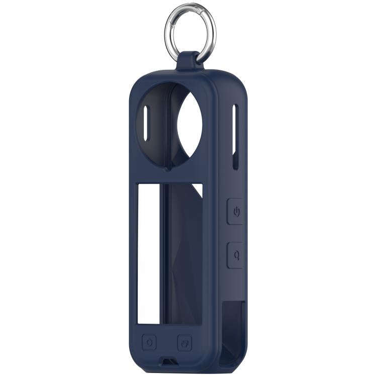 For Insta360 X5 Silicone Protective Case(Midnight Blue)