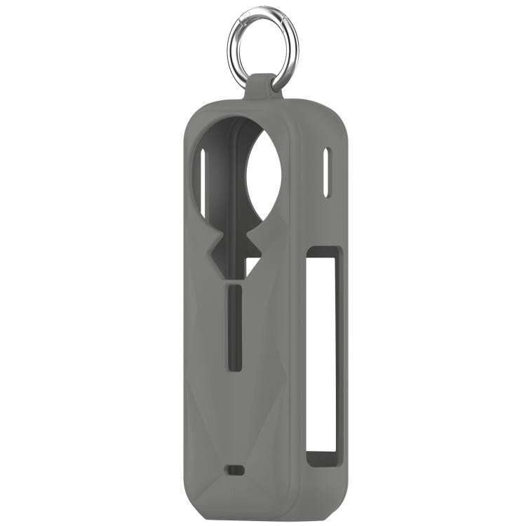 For Insta360 X5 Silicone Protective Case(Dark Gray)