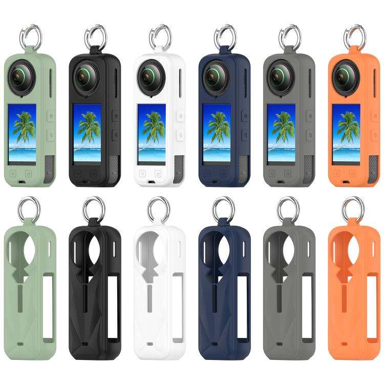 For Insta360 X5 Silicone Protective Case(White)