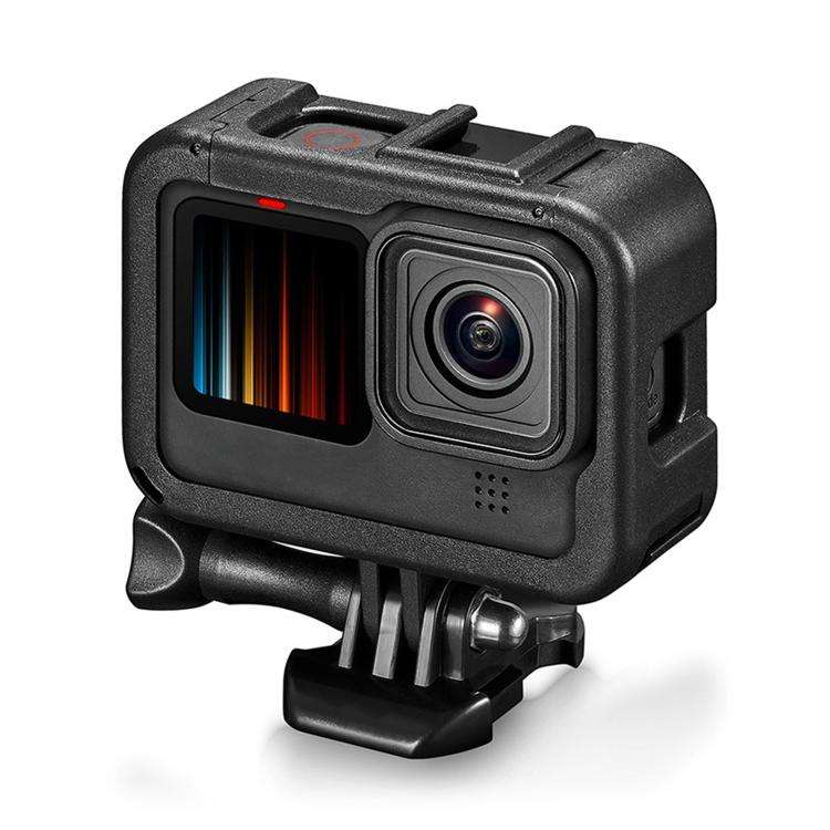 For GoPro HERO13 Black / HERO12 Black Dual Cold Shoes Frame Expansion PA Cage with Side Interface...