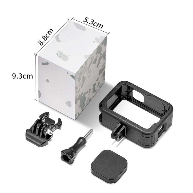 For GoPro HERO13 Black / HERO12 Black Dual Cold Shoes Frame Expansion PA Cage with Side Interface...