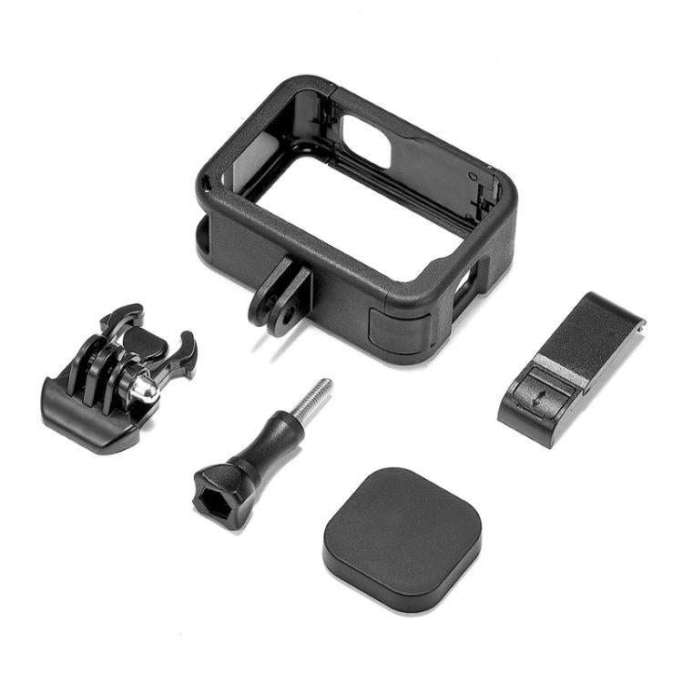 For GoPro HERO13 Black / HERO12 Black Dual Cold Shoes Frame Expansion PA Cage with Side Interface...