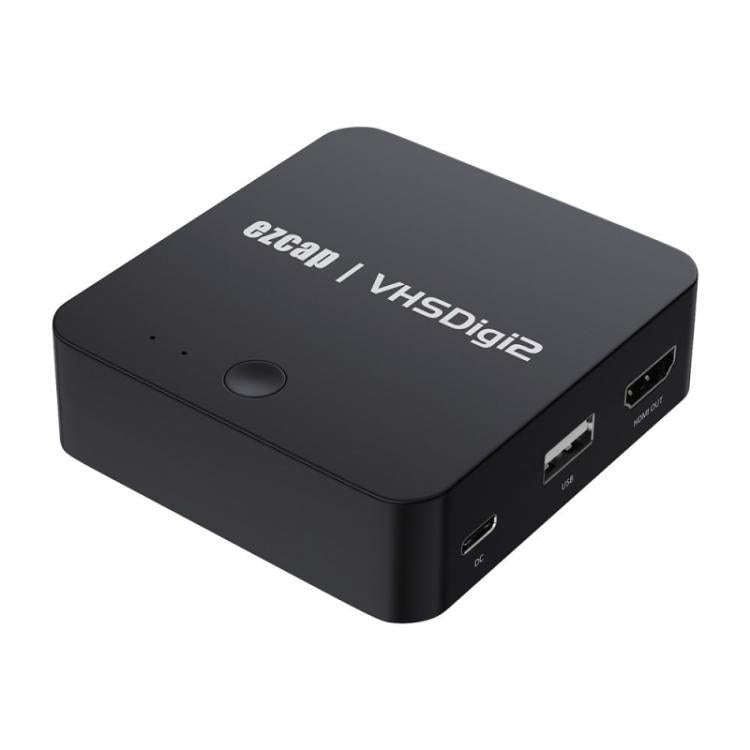 Ezcap 181P Video Capture Box VHSDigi2 AV Recorder VHS to MP4 Converter