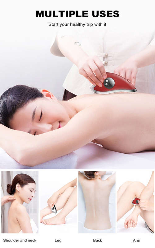 K-SKIN KD817 Facial Scratch Pad Dredge Meridian Soothing Fatigue Scraping Plate Electric Massager...