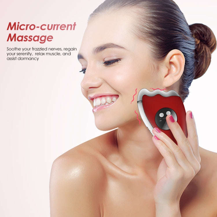 K-SKIN KD817 Facial Scratch Pad Dredge Meridian Soothing Fatigue Scraping Plate Electric Massager...