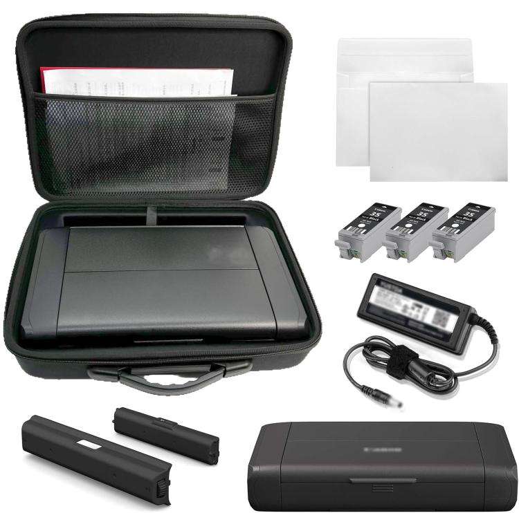 Mobile Printer Storage Bag Travel Storage Protection Bag For Canon PIXMA TR160 / TR150 / iP110
