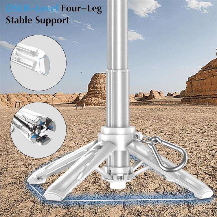Jmary MT-18 Extendable Phone Holder Wireless Control Mini Phone Selfie Stick Tripod(Black)