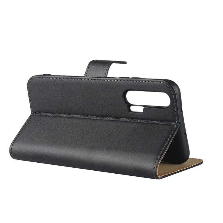 Leather Horizontal Flip Holster for Huawei Honor 20 Pro with Magnetic Clasp and Bracket and Card ...
