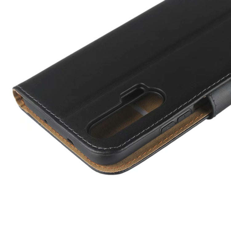 Leather Horizontal Flip Holster for Huawei Honor 20 Pro with Magnetic Clasp and Bracket and Card ...