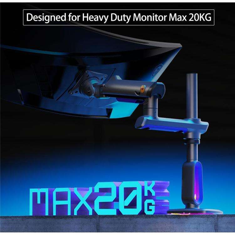 NORTH BAYOU G80 32-60 inch Curved Display Gaming Monitor Desk Stand Monitor Support Arm
