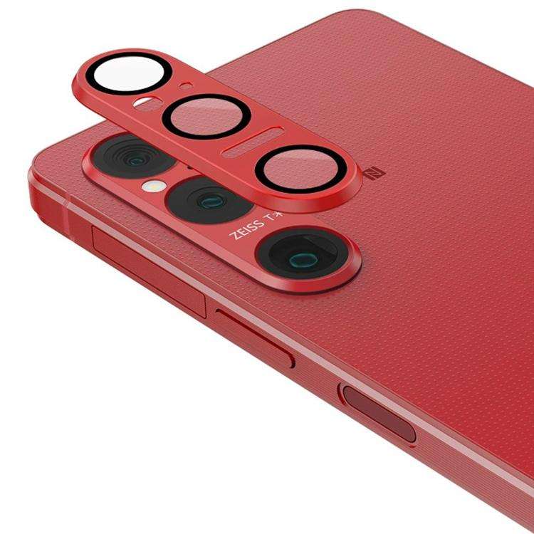 For Sony Xperia 1 VI Kalebol Eagle Eye One Piece Full-Coverage Metal Lens Ring Film(Red)
