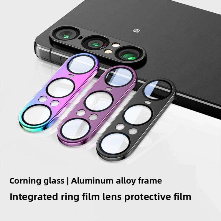 For Sony Xperia 1 VII Kalebol Eagle Eye One Piece Full-Coverage Metal Lens Ring Film(Black)