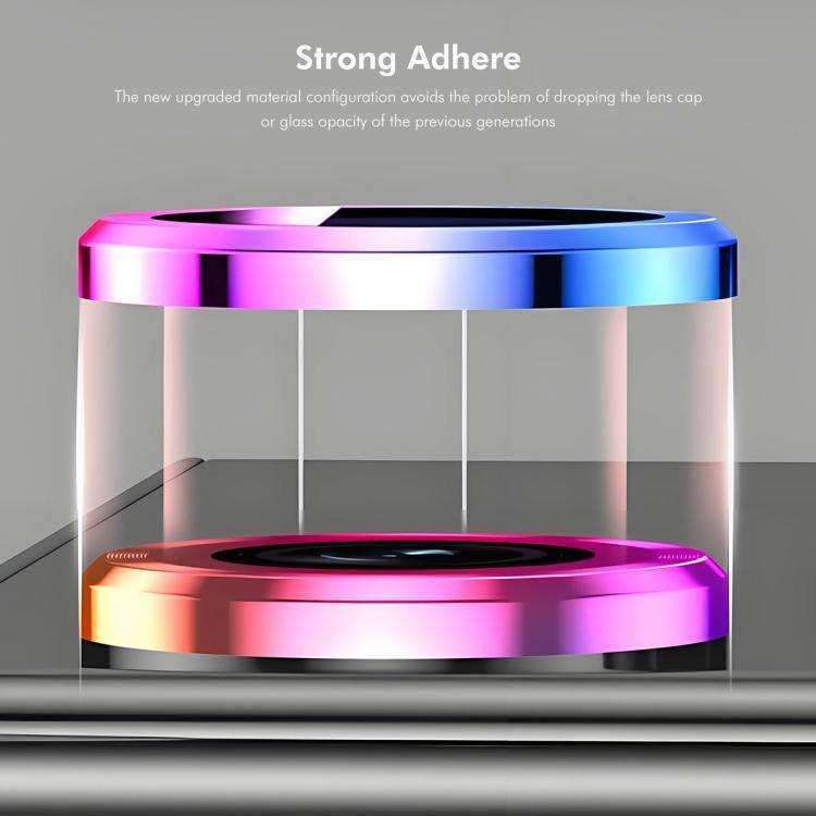 For Xiaomi Mix Flip 2 ENKAY Hat-Prince 9H Rear Camera Lens Aluminium Alloy Tempered Glass Film(Co...