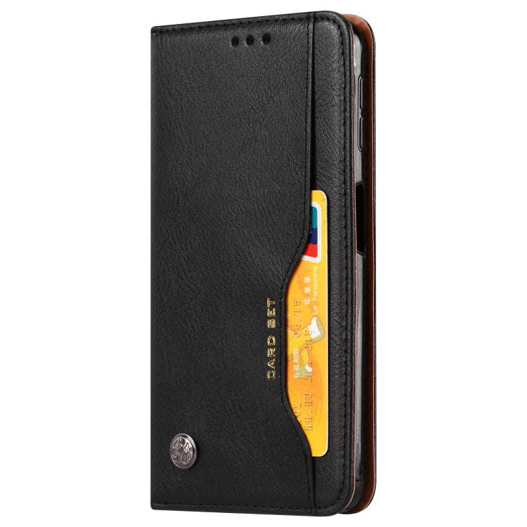 Knead Skin Texture Horizontal Flip Leather Case for Huawei Honor 20 Pro, with Photo Frame & Holde...