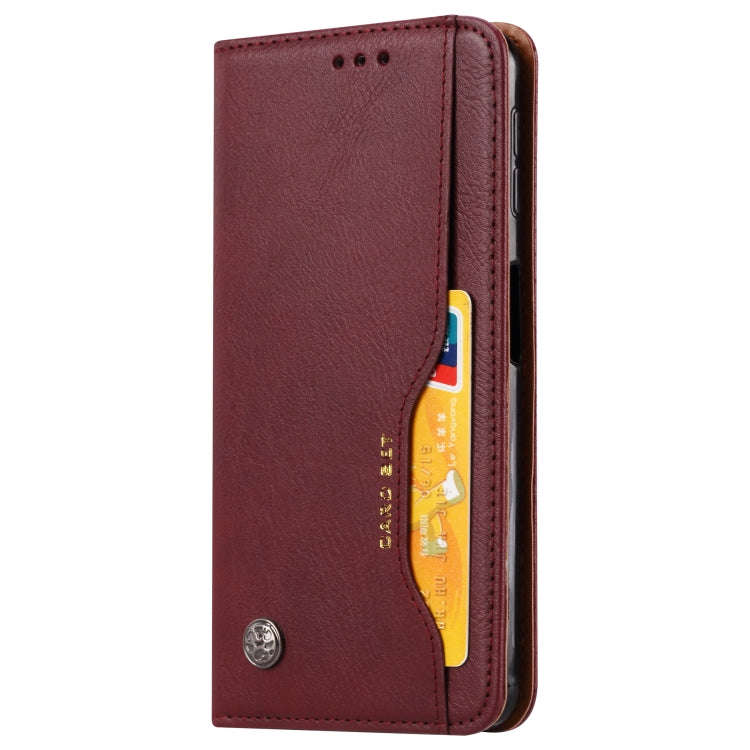 Knead Skin Texture Horizontal Flip Leather Case for Huawei Honor 20 Pro, with Photo Frame & Holde...