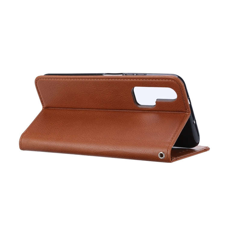 Knead Skin Texture Horizontal Flip Leather Case for Huawei Honor 20 Pro, with Photo Frame & Holde...