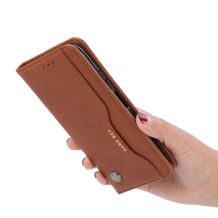 Knead Skin Texture Horizontal Flip Leather Case for Huawei Honor 20 Pro, with Photo Frame & Holde...