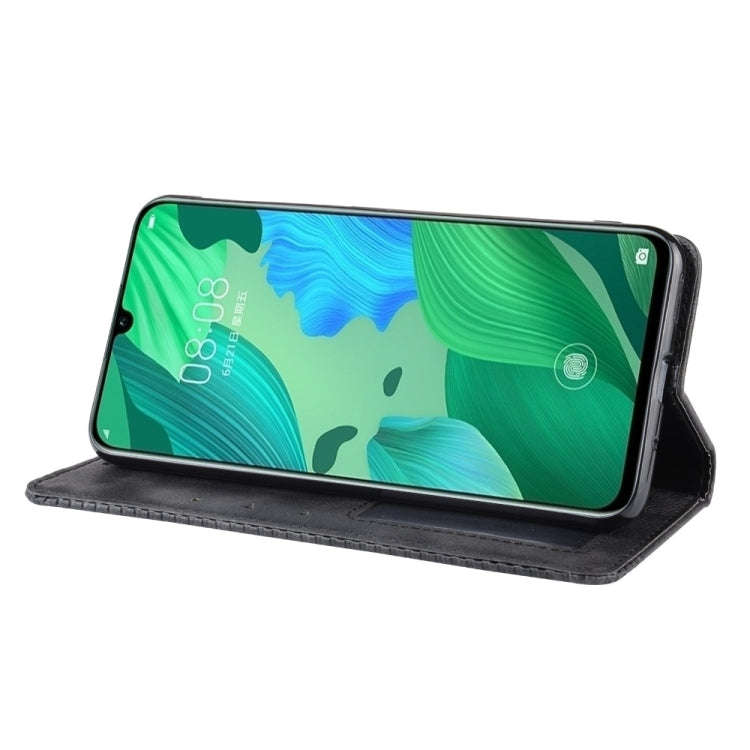 Magnetic Buckle Retro Crazy Horse Texture Horizontal Flip Leather Case for Huawei Nova 5 / Nova 5...
