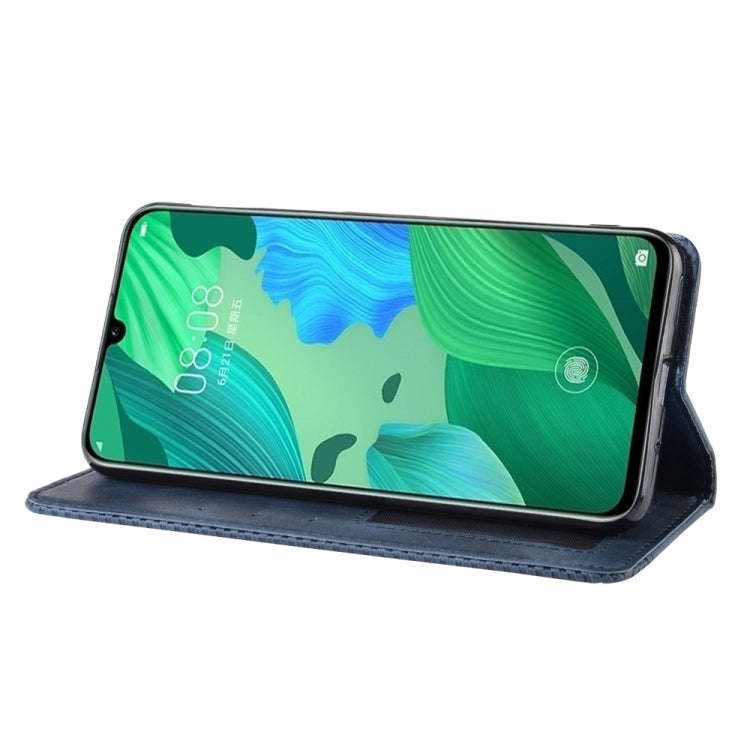Magnetic Buckle Retro Crazy Horse Texture Horizontal Flip Leather Case for Huawei nova 5 / nova 5...