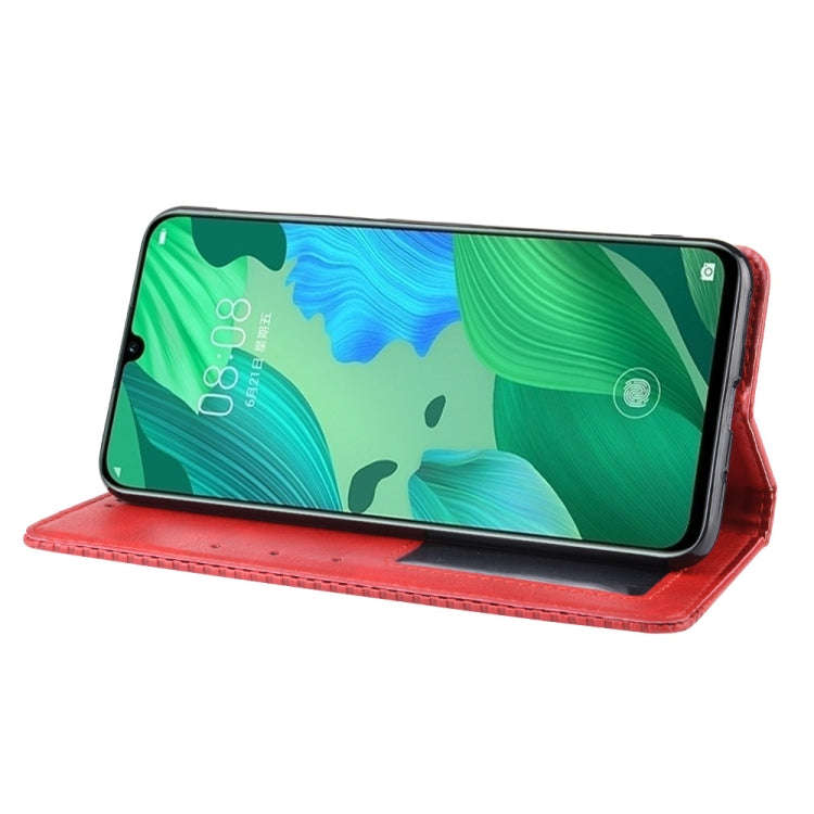 Magnetic Buckle Retro Crazy Horse Texture Horizontal Flip Leather Case for Huawei Nova 5 / Nova 5...