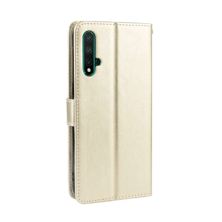 Retro Crazy Horse Texture Horizontal Flip Leather Case for Huawei Nova 5 /Nova 5 Pro , with Holde...