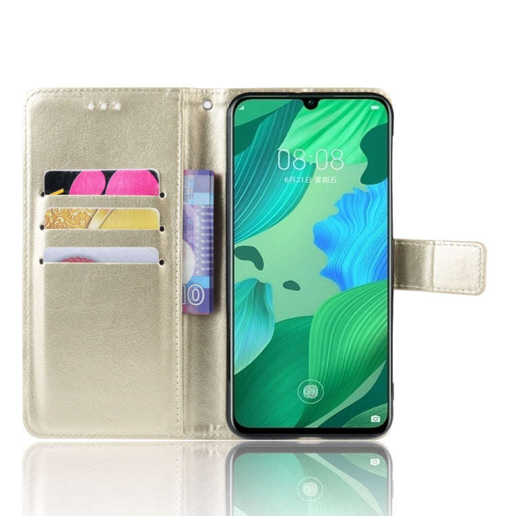 Retro Crazy Horse Texture Horizontal Flip Leather Case for Huawei Nova 5 /Nova 5 Pro , with Holde...
