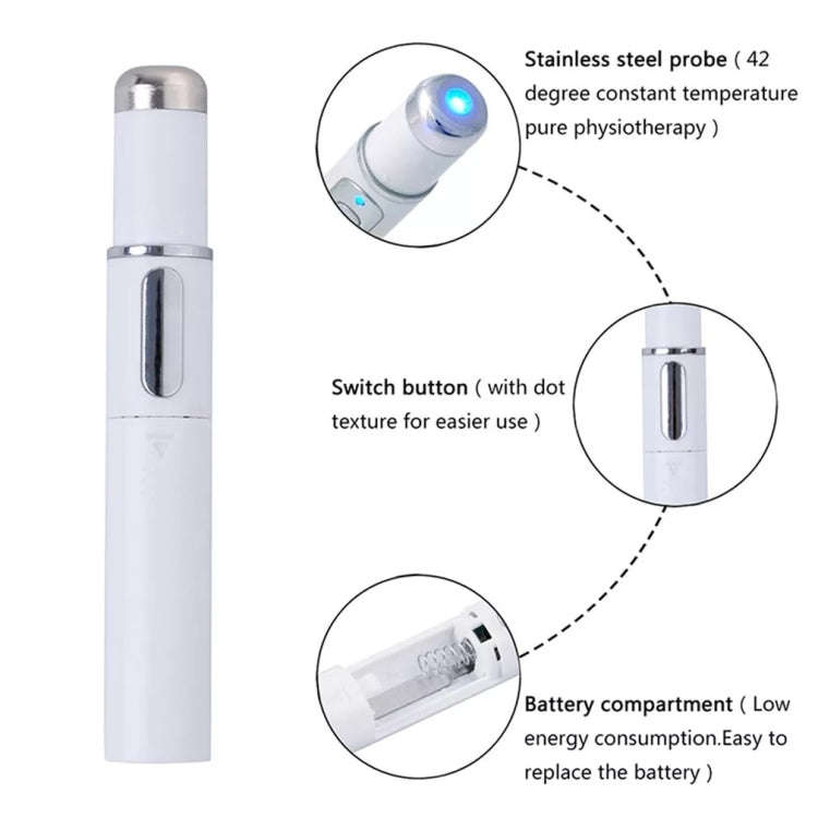 K-SKIN KD-7910 Acne Laser Pen Portable Wrinkle Removal Machine Durable Soft Scar Remover Device B...