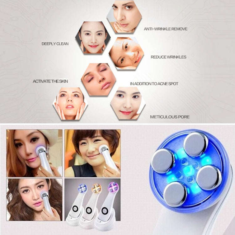 K-SKIN KD-9900 Photon Face  Care Tool Lifting Tightening Ionic Rejuvenation Face Massager Anti-Ag...