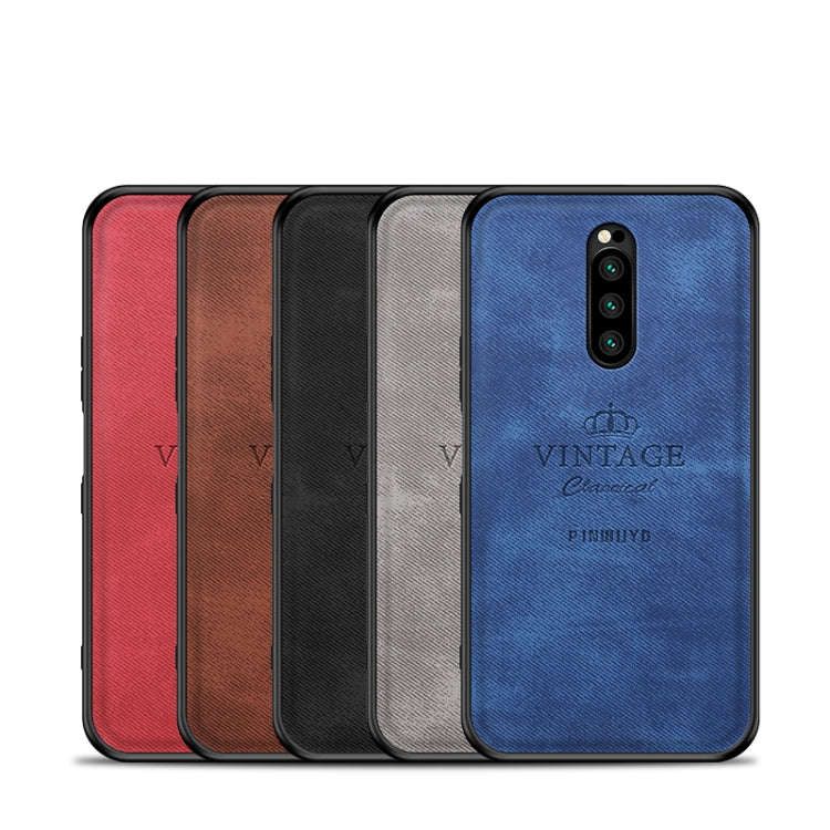 PINWUYO Shockproof Waterproof Full Coverage TPU + PU Cloth+Anti-shock Cotton Protective Case  for...
