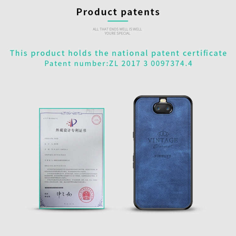 PINWUYO Shockproof Waterproof Full Coverage TPU + PU Cloth+Anti-shock Cotton Protective Case for ...