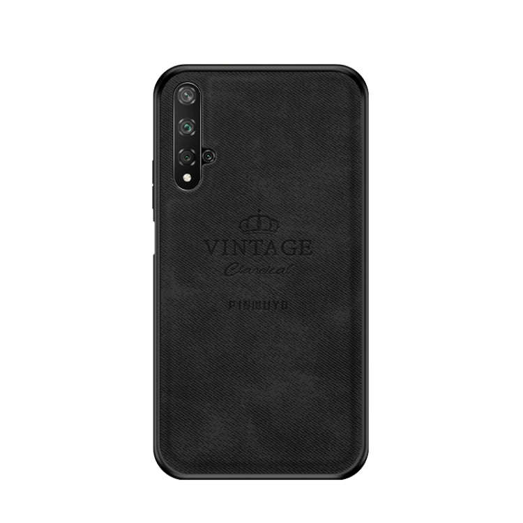 PINWUYO Shockproof Waterproof Full Coverage PC + TPU + Skin Protective Case for Huawei Honor 20(B...