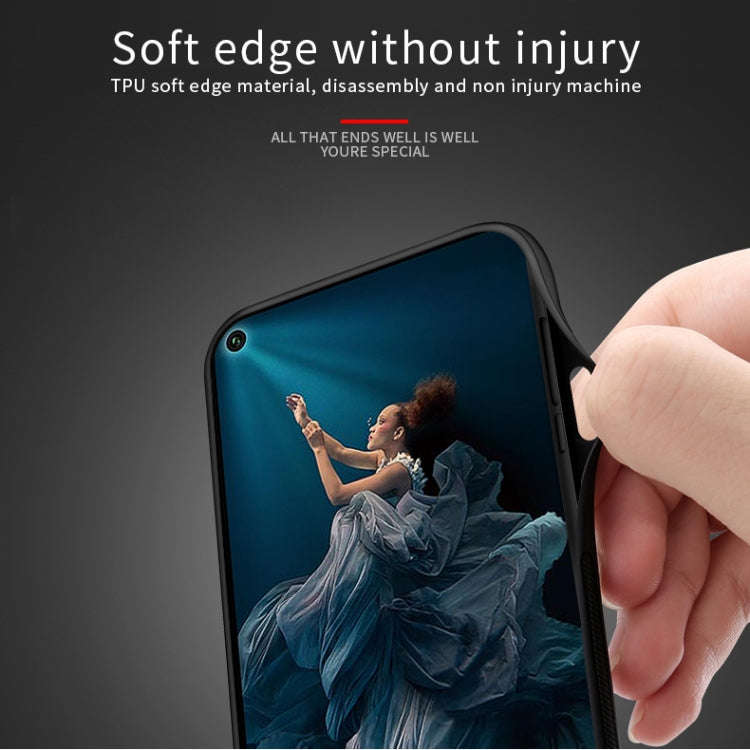 PINWUYO Honors Series Shockproof PC + TPU Protective Case for Huawei Honor 20 Pro(Blue)