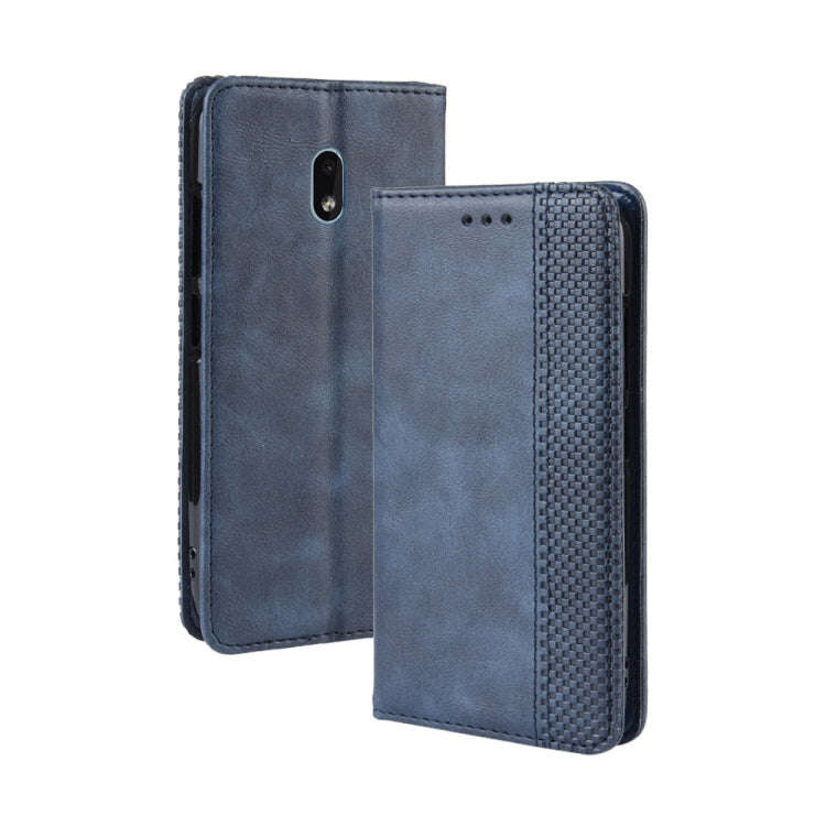 Magnetic Buckle Retro Crazy Horse Texture Horizontal Flip Leather Case for Nokia 2.2, with Holder...