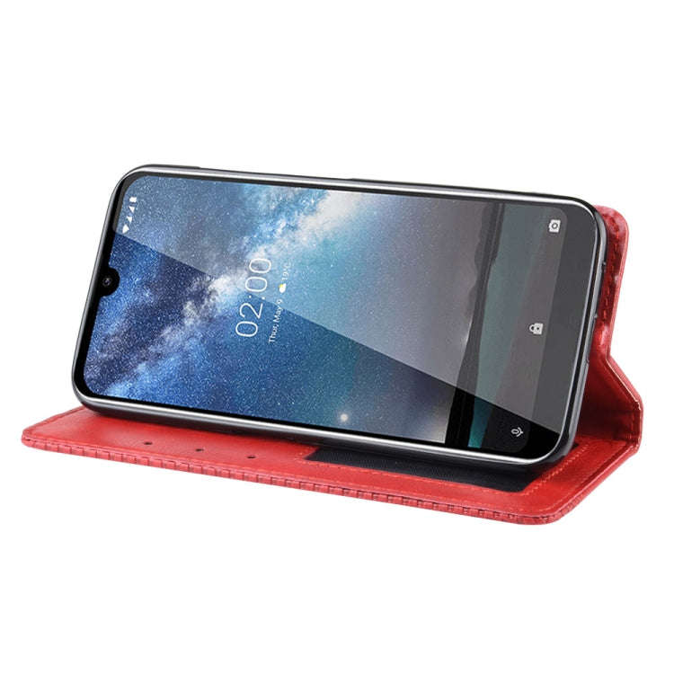 Magnetic Buckle Retro Crazy Horse Texture Horizontal Flip Leather Case for Nokia 2.2, with Holder...