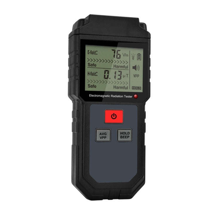 RZ825 Electromagnetic Radiation Tester Portable Digital Liquid Crystal Electromagnetic Field EMF ...