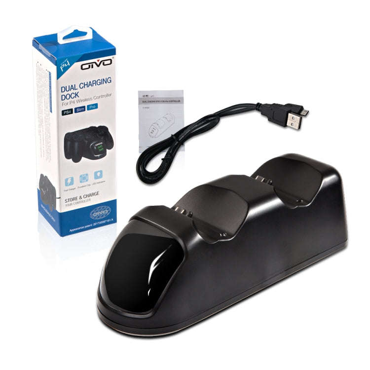 OIVO IV-P4889 Dual Charging Dock for PS4 Wireless Controller