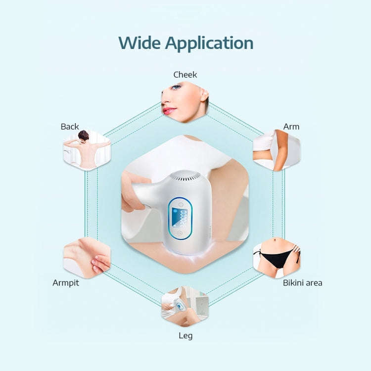 K_SKIN KD506A Epilator Household Freezing Photon Hair Removal Instrument 5 Levels of Light Intens...