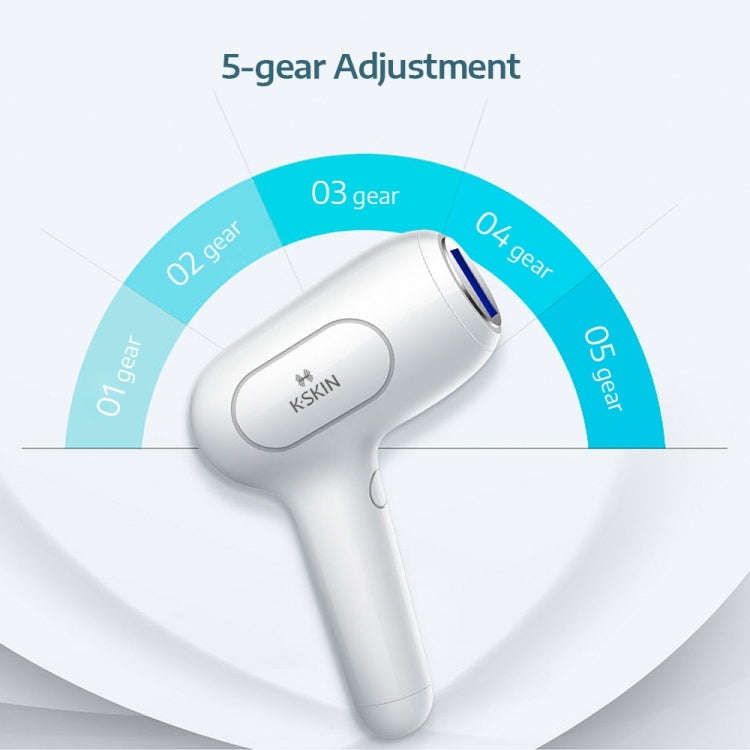 K_SKIN KD506A Epilator Household Freezing Photon Hair Removal Instrument 5 Levels of Light Intens...