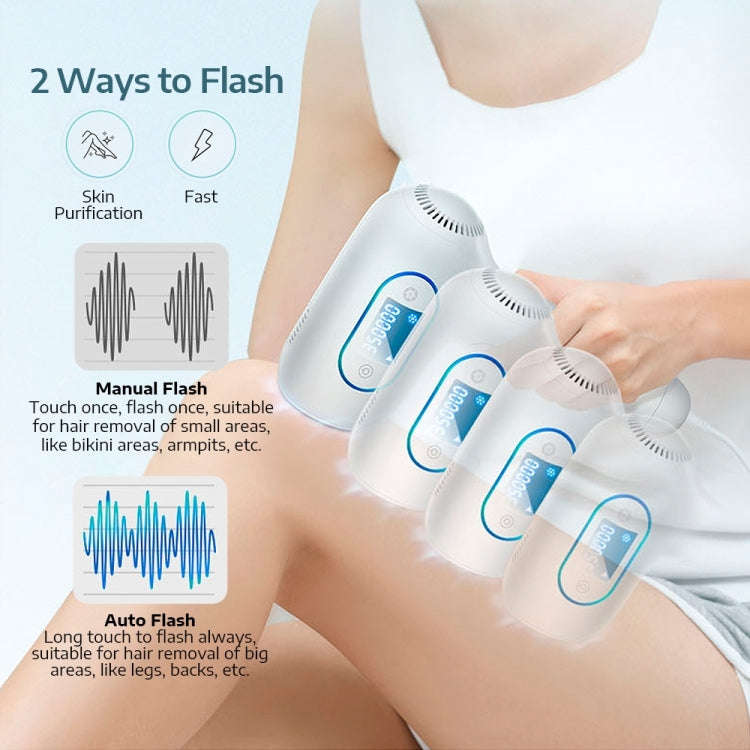 K_SKIN KD506A Epilator Household Freezing Photon Hair Removal Instrument 5 Levels of Light Intens...