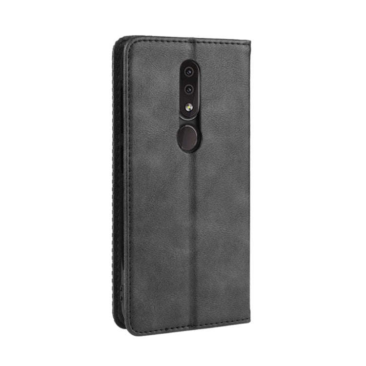 Magnetic Buckle Retro Crazy Horse Texture Horizontal Flip Leather Case for Nokia 4.2, with Holder...
