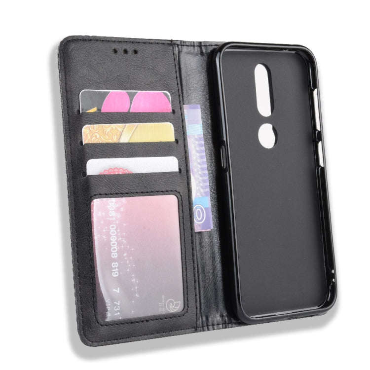 Magnetic Buckle Retro Crazy Horse Texture Horizontal Flip Leather Case for Nokia 4.2, with Holder...